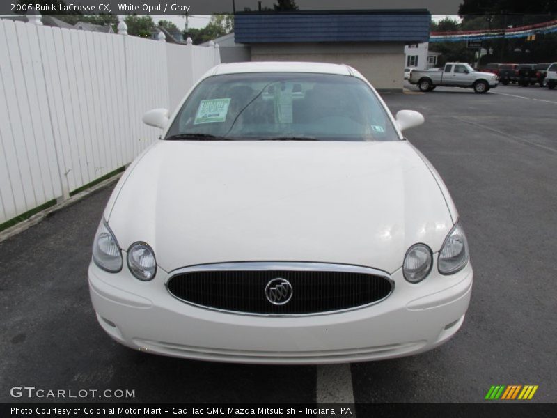 White Opal / Gray 2006 Buick LaCrosse CX