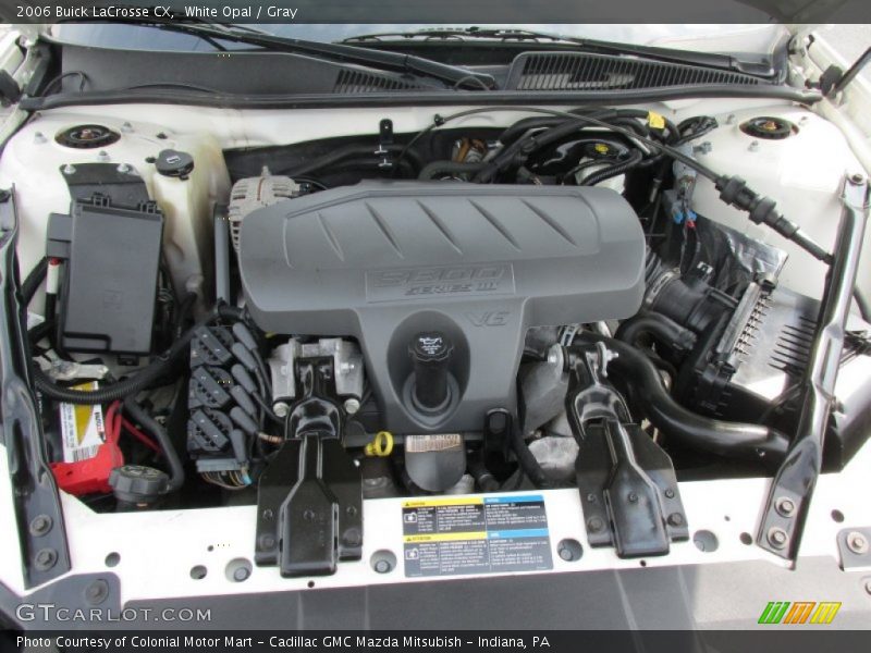 White Opal / Gray 2006 Buick LaCrosse CX