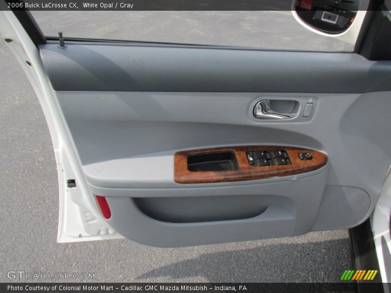 White Opal / Gray 2006 Buick LaCrosse CX