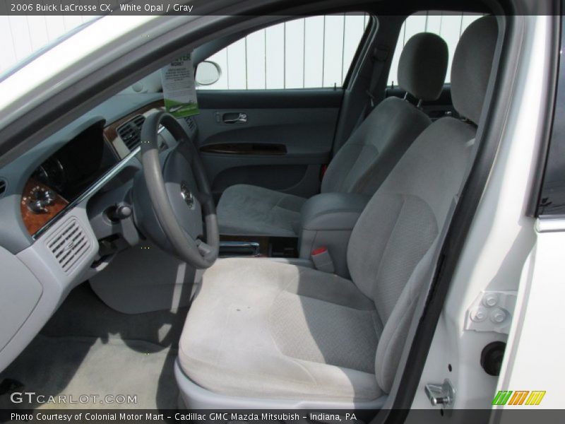 White Opal / Gray 2006 Buick LaCrosse CX