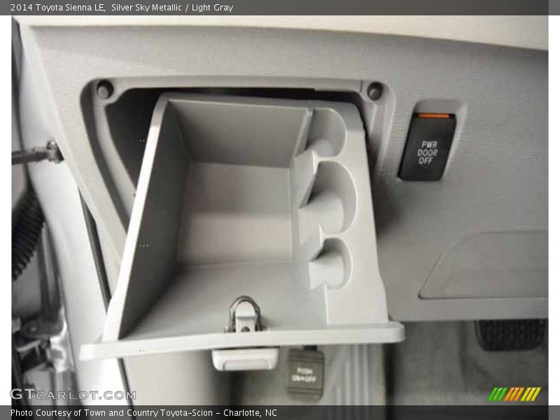 Silver Sky Metallic / Light Gray 2014 Toyota Sienna LE