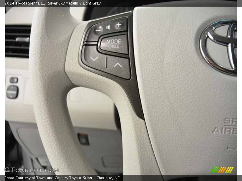 Silver Sky Metallic / Light Gray 2014 Toyota Sienna LE