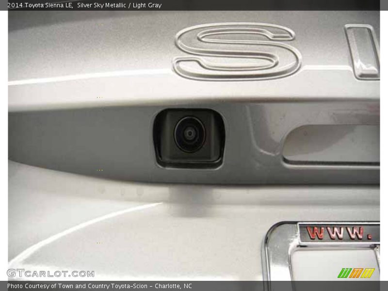 Silver Sky Metallic / Light Gray 2014 Toyota Sienna LE