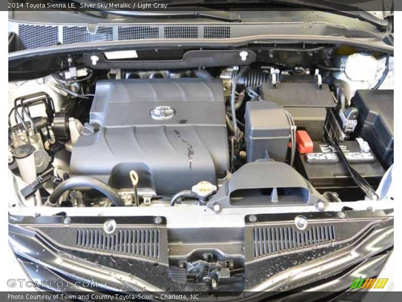 Silver Sky Metallic / Light Gray 2014 Toyota Sienna LE