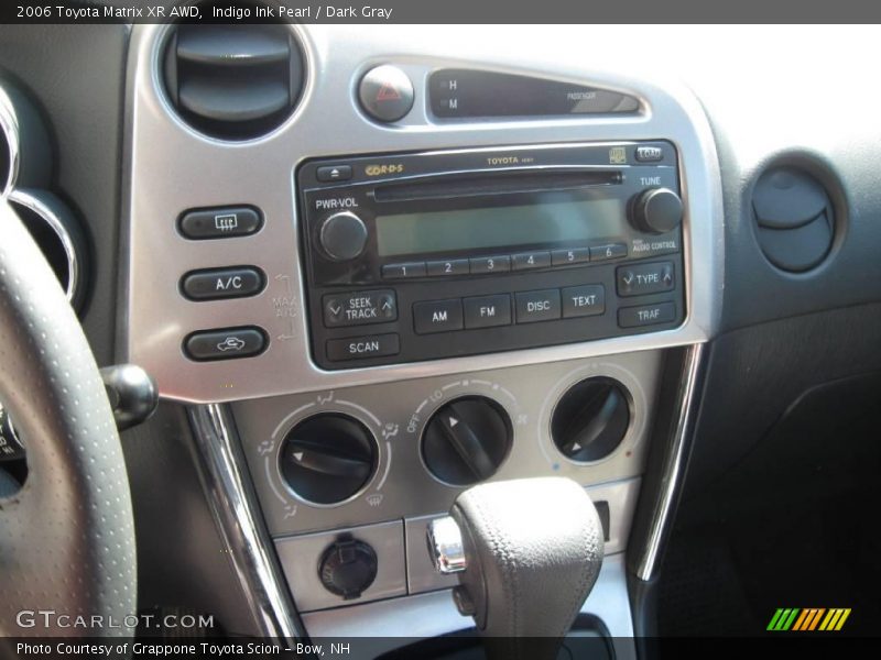 Indigo Ink Pearl / Dark Gray 2006 Toyota Matrix XR AWD