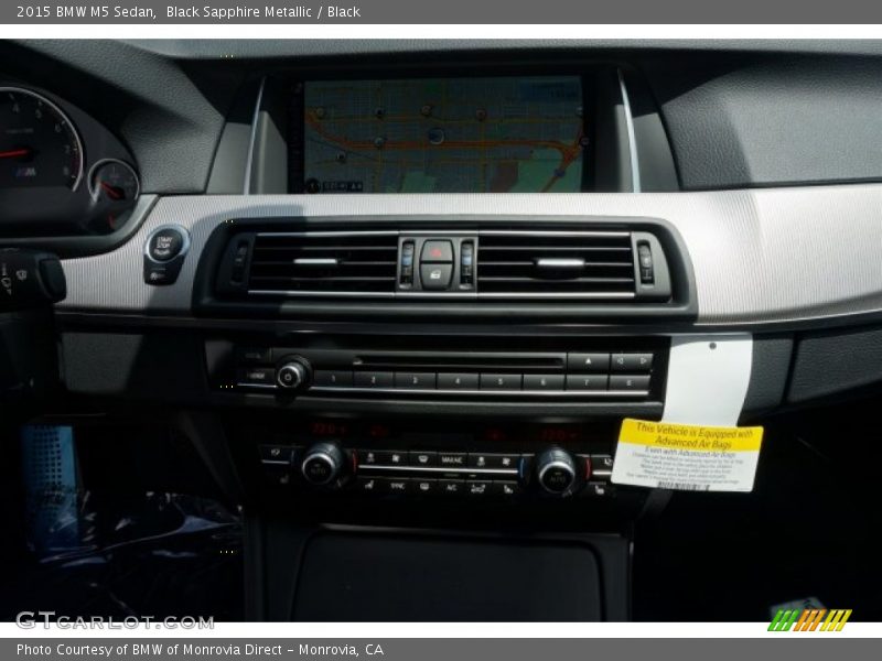 Black Sapphire Metallic / Black 2015 BMW M5 Sedan