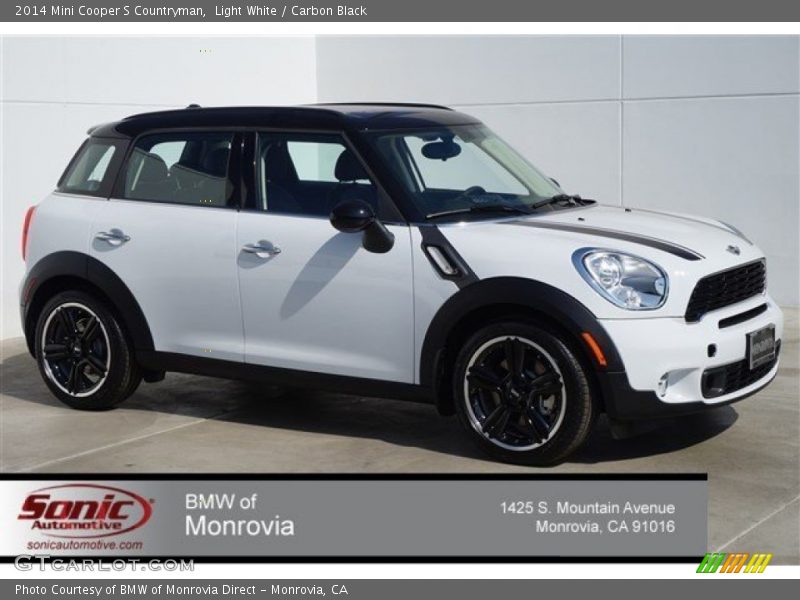 Light White / Carbon Black 2014 Mini Cooper S Countryman