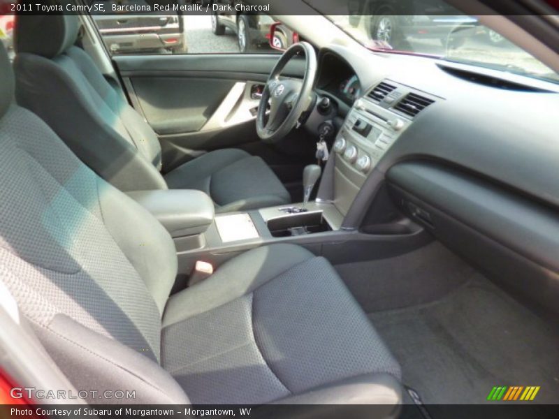 Barcelona Red Metallic / Dark Charcoal 2011 Toyota Camry SE