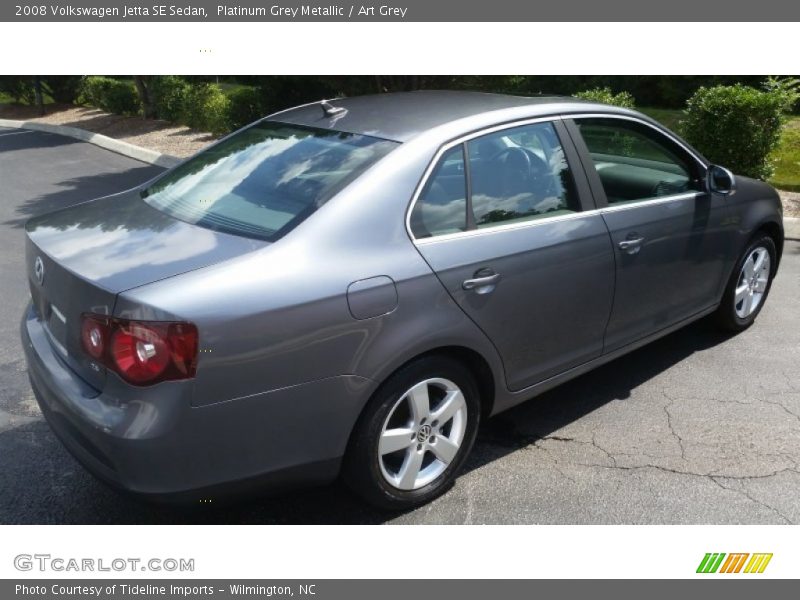 Platinum Grey Metallic / Art Grey 2008 Volkswagen Jetta SE Sedan