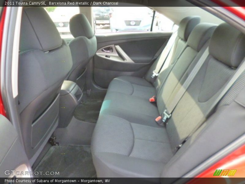 Barcelona Red Metallic / Dark Charcoal 2011 Toyota Camry SE
