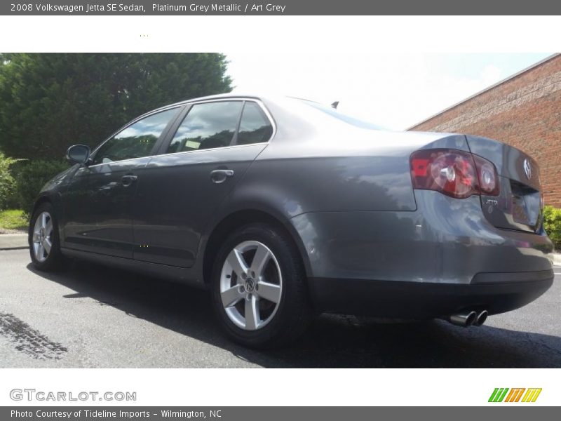 Platinum Grey Metallic / Art Grey 2008 Volkswagen Jetta SE Sedan