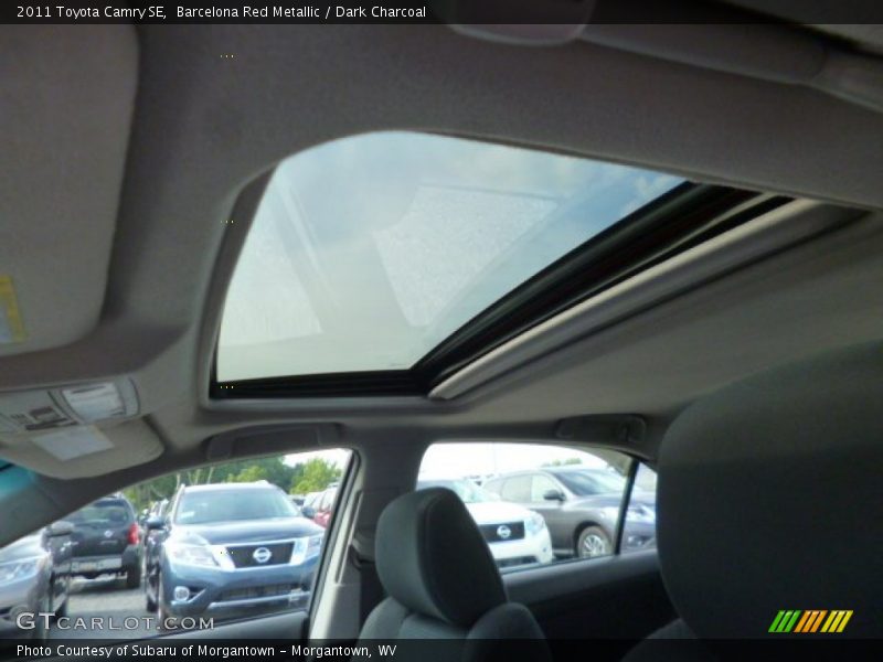 Barcelona Red Metallic / Dark Charcoal 2011 Toyota Camry SE
