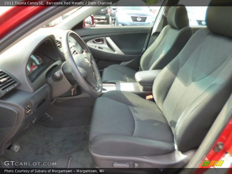 Barcelona Red Metallic / Dark Charcoal 2011 Toyota Camry SE