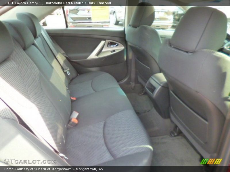 Barcelona Red Metallic / Dark Charcoal 2011 Toyota Camry SE