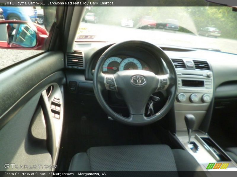 Barcelona Red Metallic / Dark Charcoal 2011 Toyota Camry SE