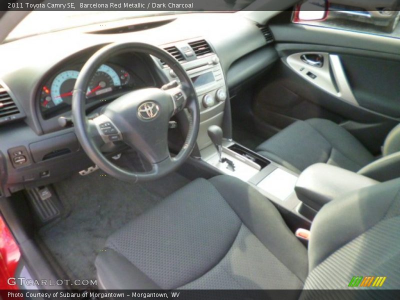 Barcelona Red Metallic / Dark Charcoal 2011 Toyota Camry SE