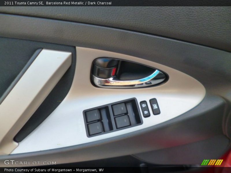 Barcelona Red Metallic / Dark Charcoal 2011 Toyota Camry SE