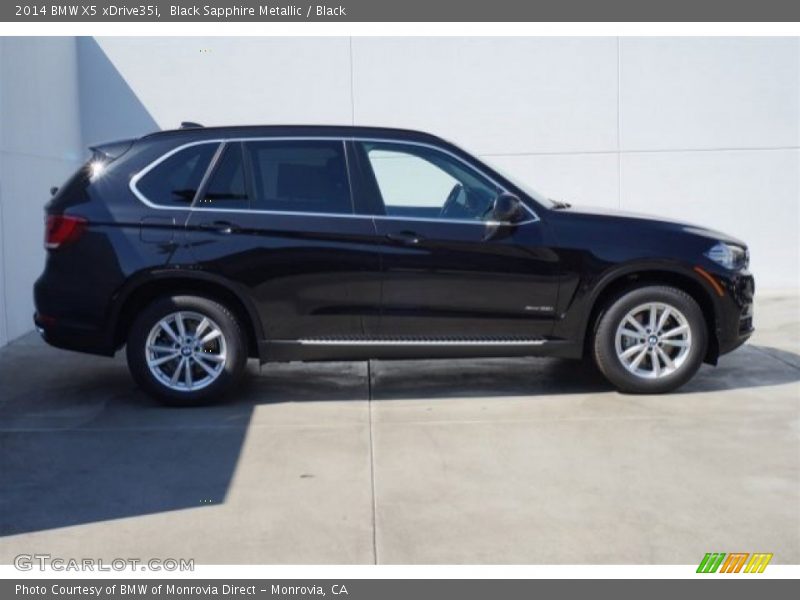 Black Sapphire Metallic / Black 2014 BMW X5 xDrive35i