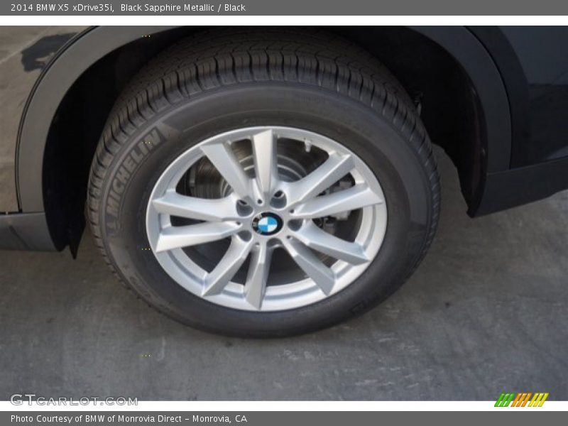 Black Sapphire Metallic / Black 2014 BMW X5 xDrive35i