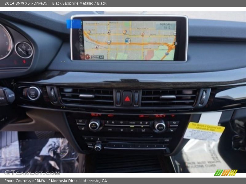 Black Sapphire Metallic / Black 2014 BMW X5 xDrive35i