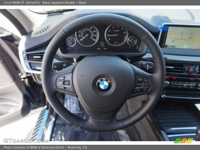 Black Sapphire Metallic / Black 2014 BMW X5 xDrive35i