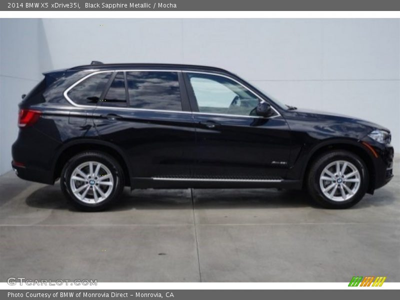 Black Sapphire Metallic / Mocha 2014 BMW X5 xDrive35i