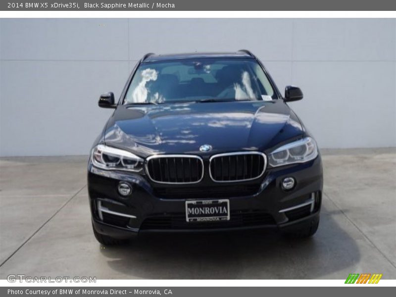 Black Sapphire Metallic / Mocha 2014 BMW X5 xDrive35i
