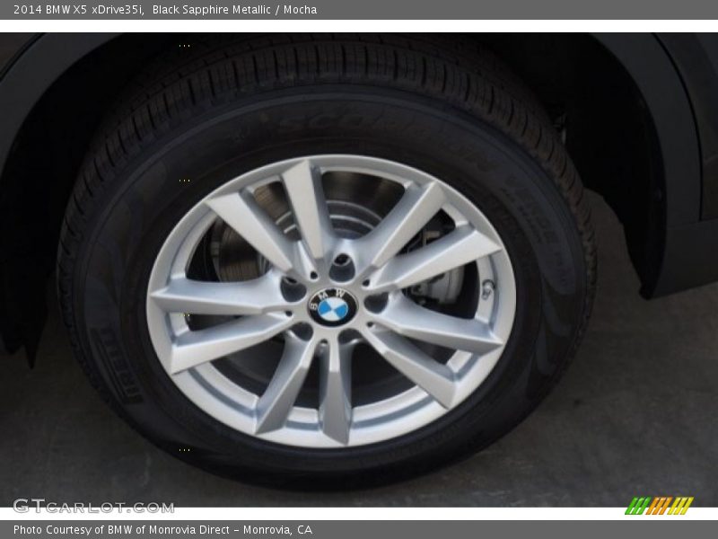 Black Sapphire Metallic / Mocha 2014 BMW X5 xDrive35i