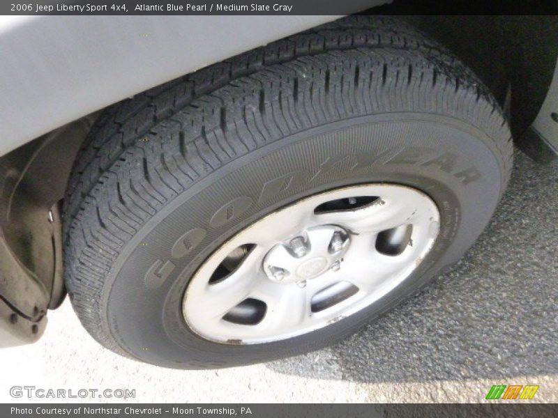 Atlantic Blue Pearl / Medium Slate Gray 2006 Jeep Liberty Sport 4x4