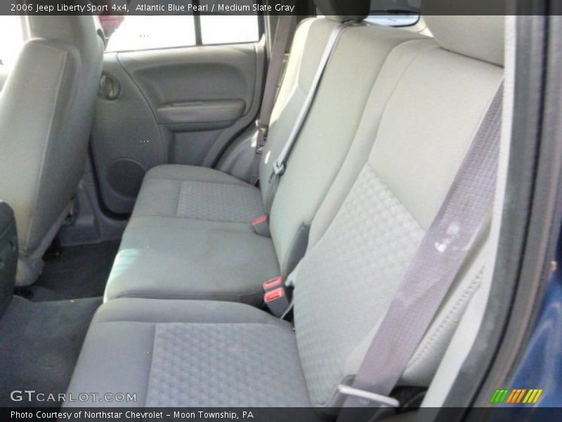 Atlantic Blue Pearl / Medium Slate Gray 2006 Jeep Liberty Sport 4x4