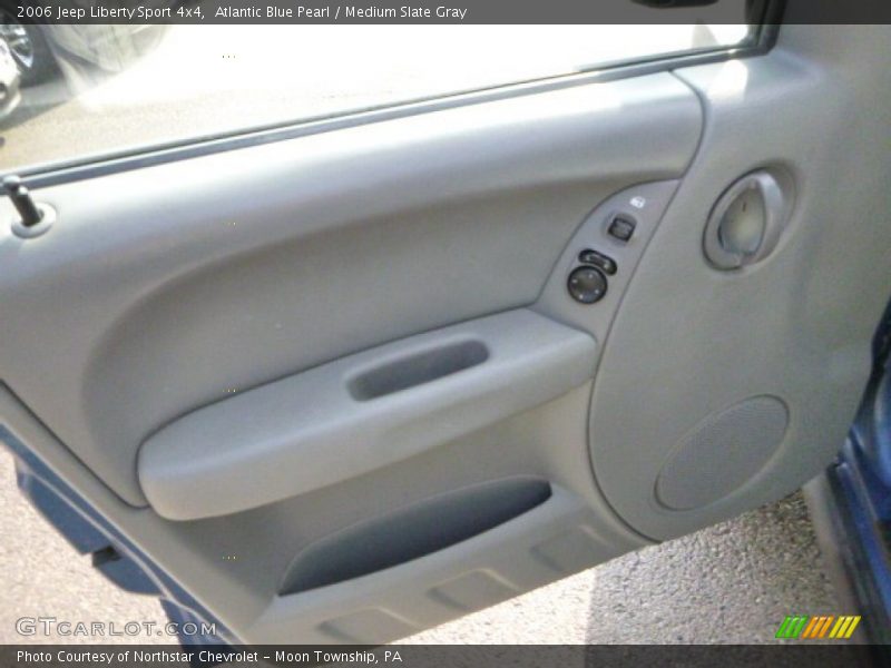 Atlantic Blue Pearl / Medium Slate Gray 2006 Jeep Liberty Sport 4x4