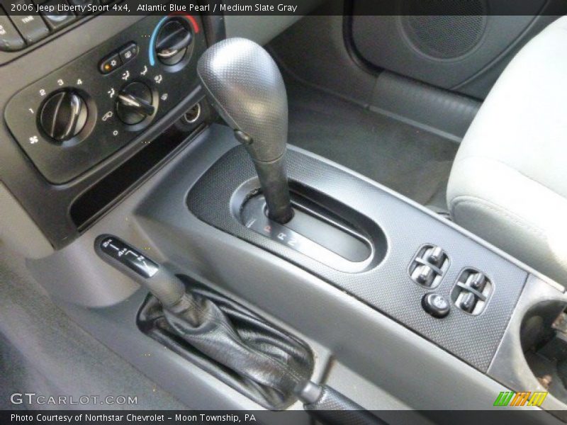 Atlantic Blue Pearl / Medium Slate Gray 2006 Jeep Liberty Sport 4x4