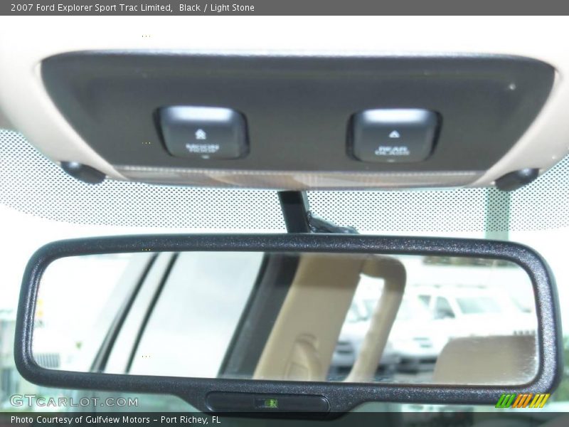Black / Light Stone 2007 Ford Explorer Sport Trac Limited