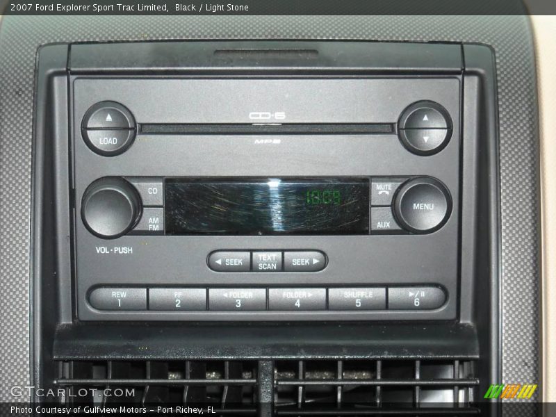 Black / Light Stone 2007 Ford Explorer Sport Trac Limited