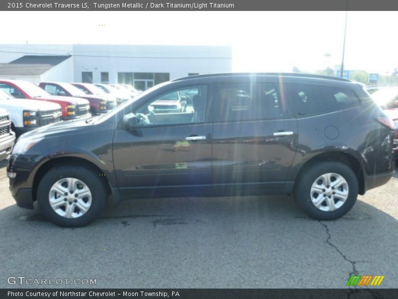Tungsten Metallic / Dark Titanium/Light Titanium 2015 Chevrolet Traverse LS