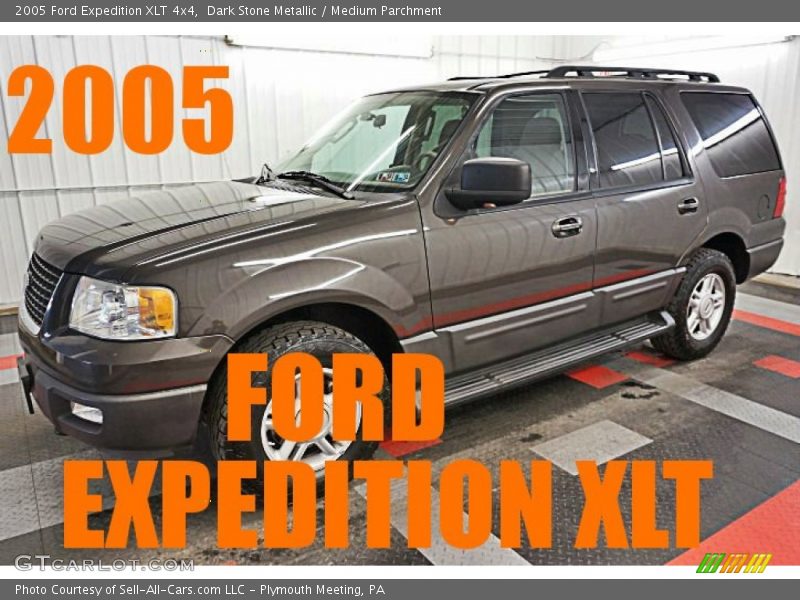 Dark Stone Metallic / Medium Parchment 2005 Ford Expedition XLT 4x4