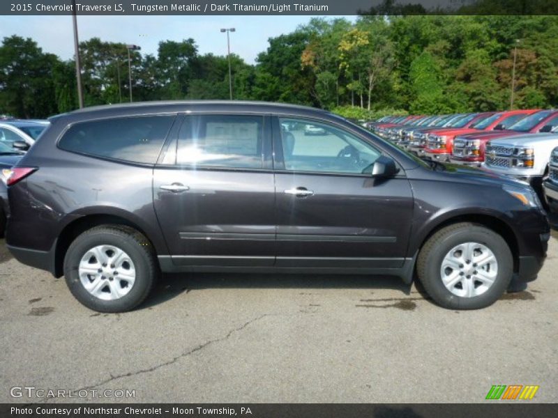 Tungsten Metallic / Dark Titanium/Light Titanium 2015 Chevrolet Traverse LS