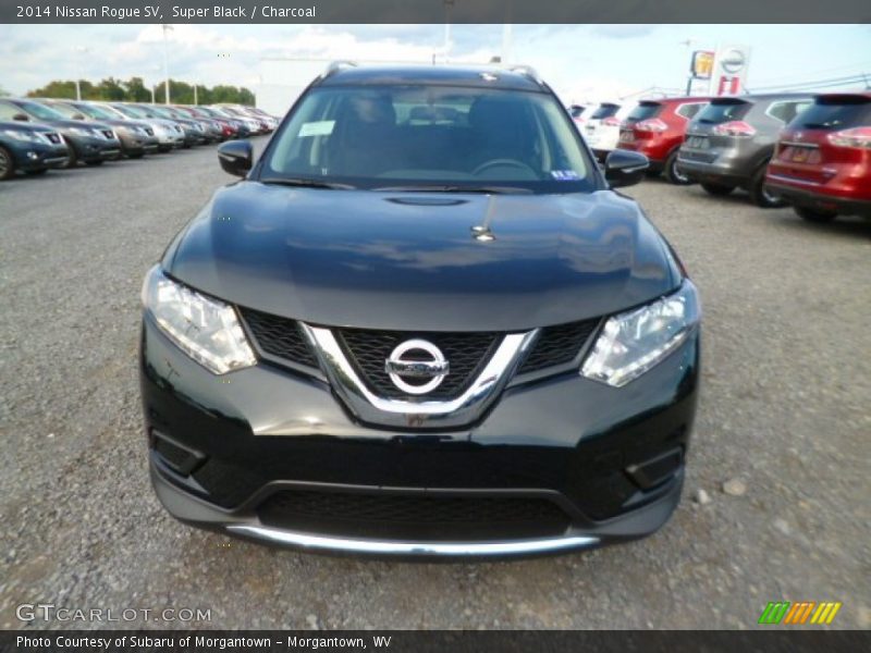 Super Black / Charcoal 2014 Nissan Rogue SV
