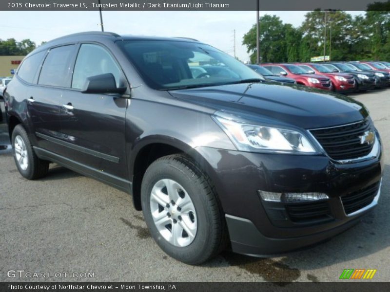 Tungsten Metallic / Dark Titanium/Light Titanium 2015 Chevrolet Traverse LS