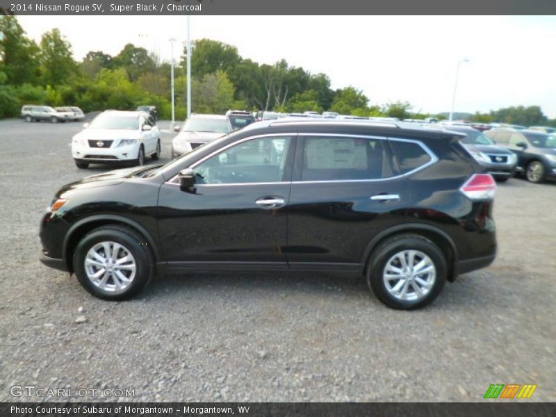 Super Black / Charcoal 2014 Nissan Rogue SV