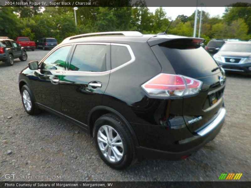 Super Black / Charcoal 2014 Nissan Rogue SV
