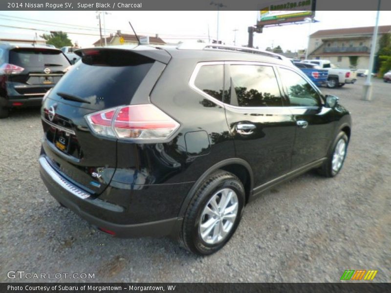 Super Black / Charcoal 2014 Nissan Rogue SV