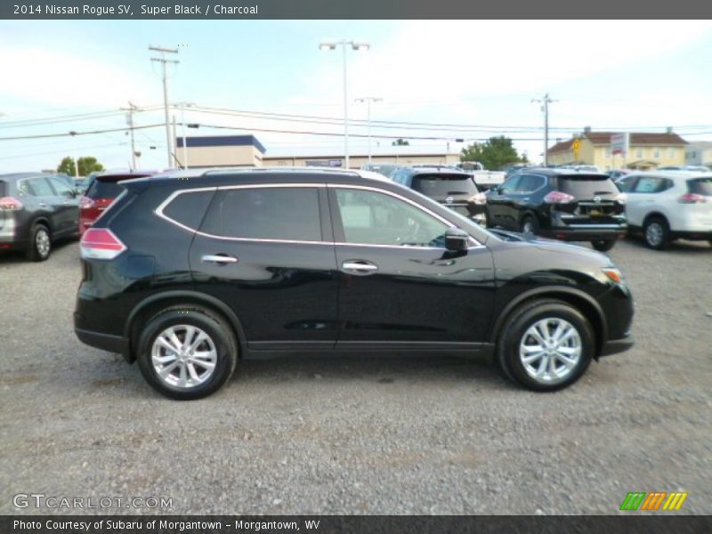 Super Black / Charcoal 2014 Nissan Rogue SV