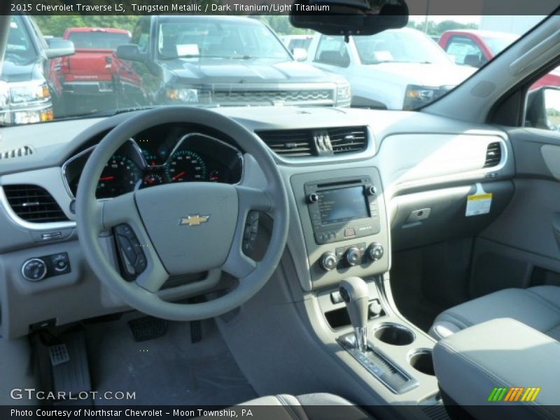 Tungsten Metallic / Dark Titanium/Light Titanium 2015 Chevrolet Traverse LS