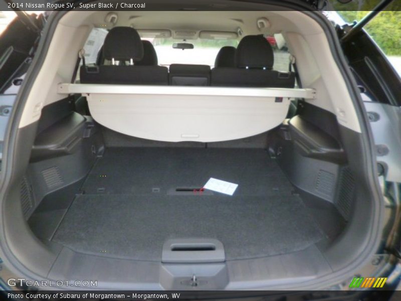 Super Black / Charcoal 2014 Nissan Rogue SV