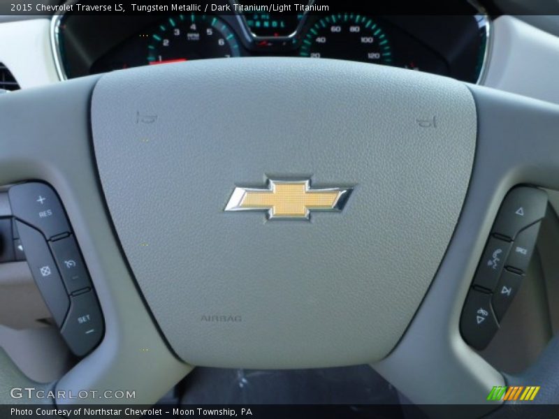 Tungsten Metallic / Dark Titanium/Light Titanium 2015 Chevrolet Traverse LS