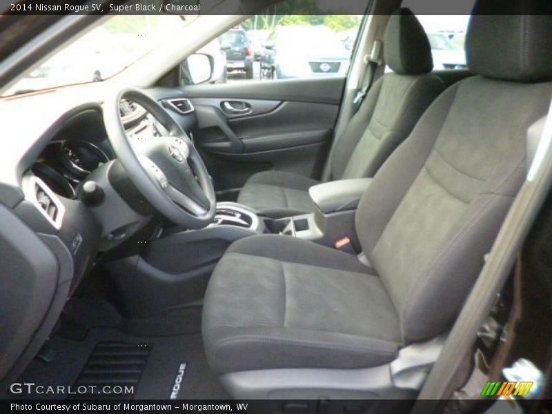 Super Black / Charcoal 2014 Nissan Rogue SV