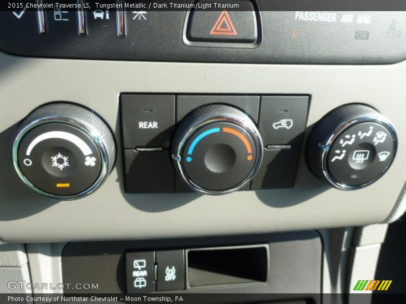 Tungsten Metallic / Dark Titanium/Light Titanium 2015 Chevrolet Traverse LS