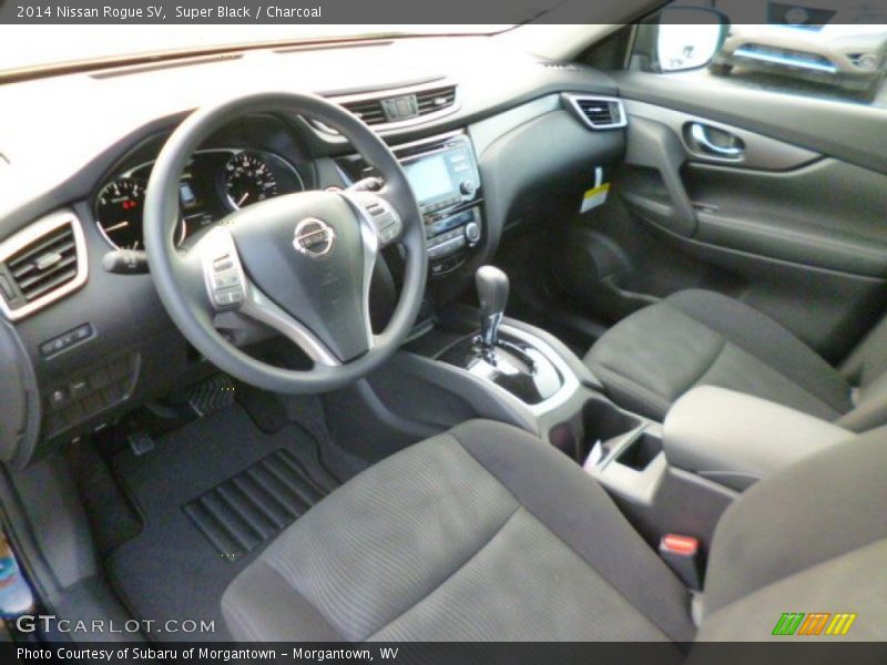 Super Black / Charcoal 2014 Nissan Rogue SV