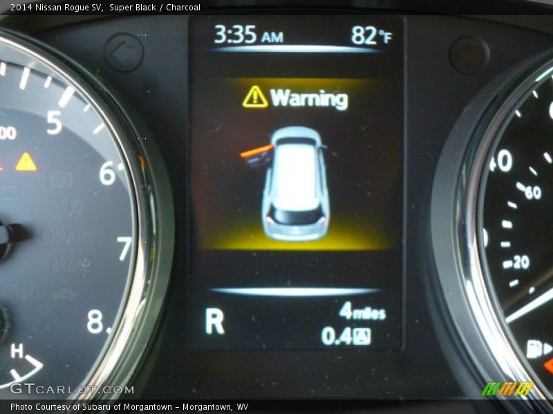 Super Black / Charcoal 2014 Nissan Rogue SV